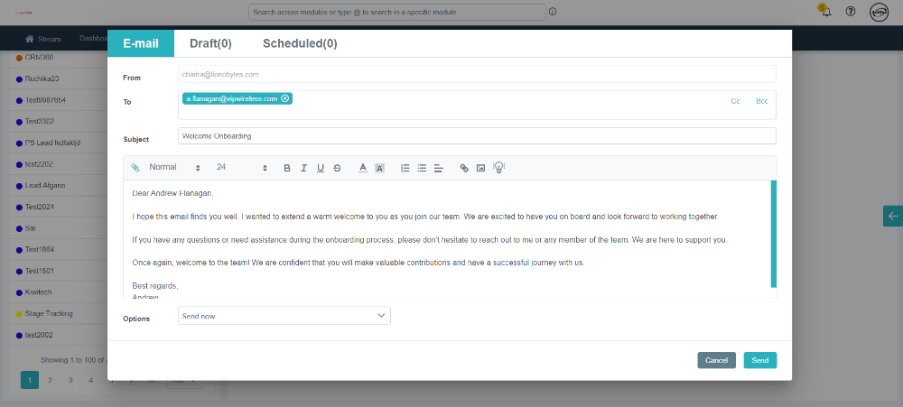 Generative AI-based Email Writing