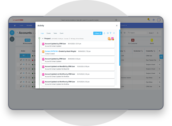 LionO360 CRM