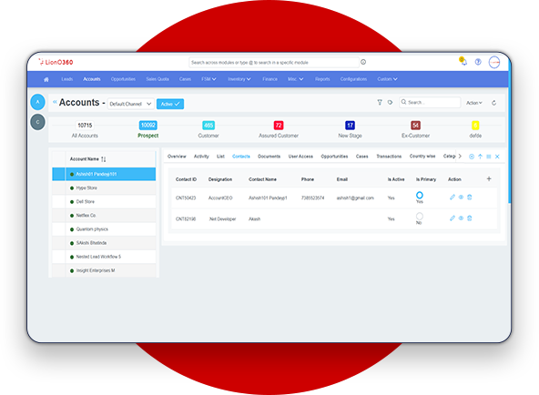 LionO360 CRM