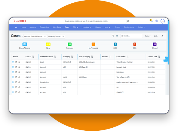 LionO360 CRM