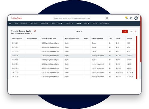 LionO360 CRM