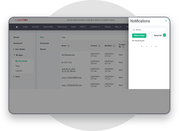 LionO360 CRM