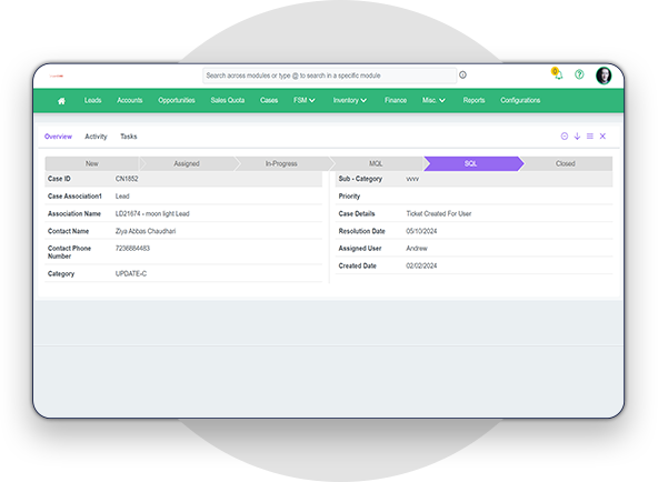 LionO360 CRM