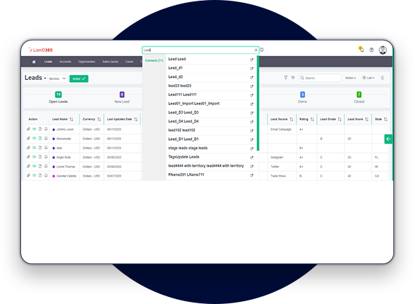 LionO360 CRM