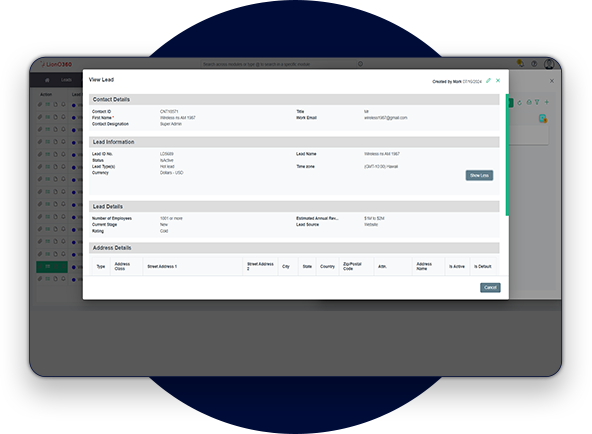 LionO360 CRM