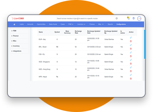 LionO360 CRM