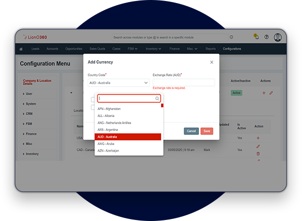 LionO360 CRM