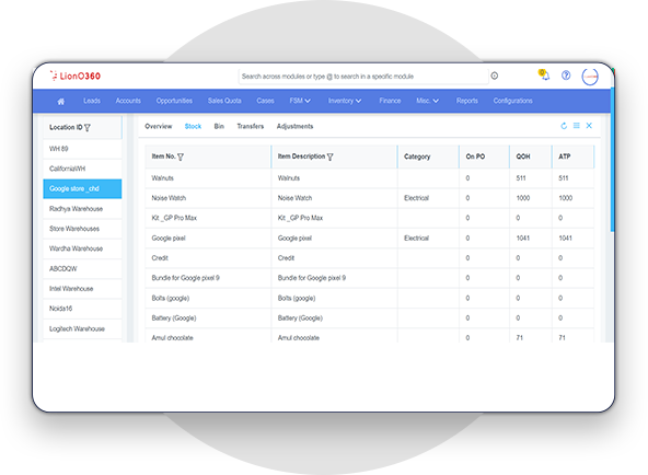LionO360 CRM