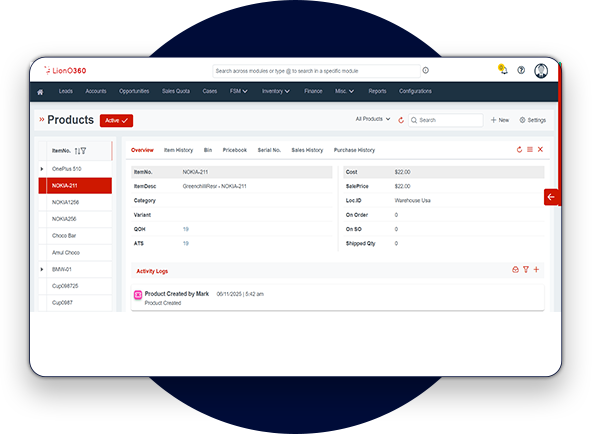 LionO360 CRM