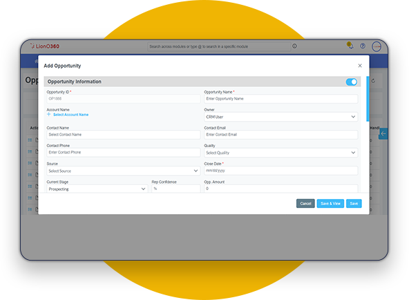 LionO360 CRM
