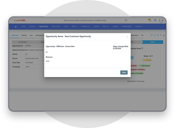 LionO360 CRM