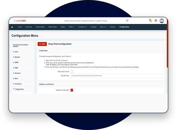 LionO360 CRM