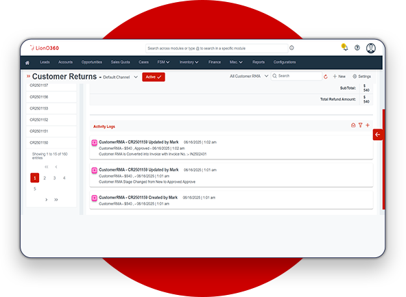 LionO360 CRM