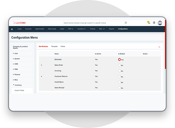 LionO360 CRM