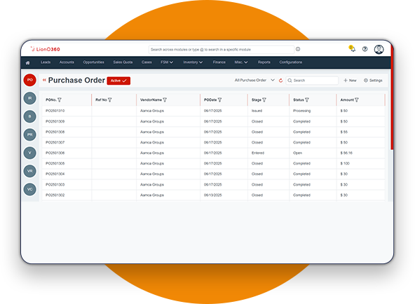 LionO360 CRM