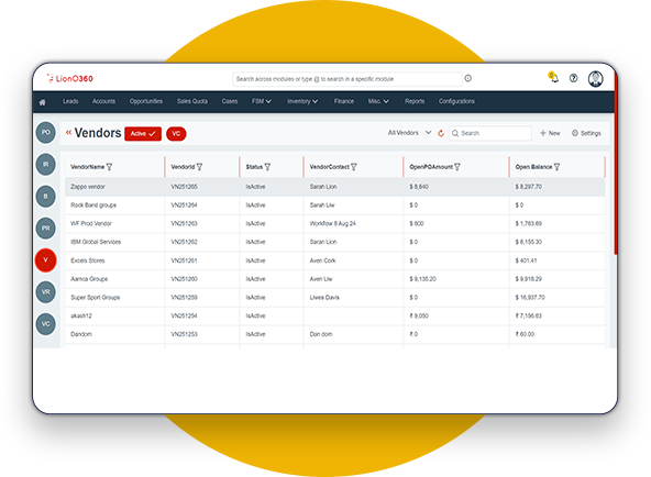 LionO360 CRM