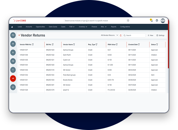 LionO360 CRM