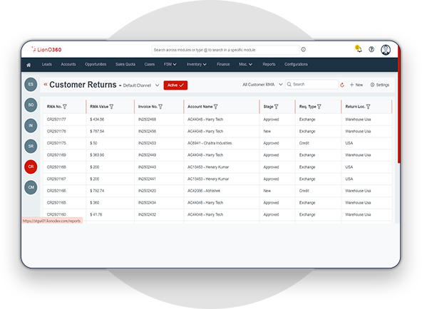 LionO360 CRM