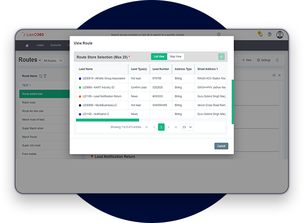 LionO360 CRM