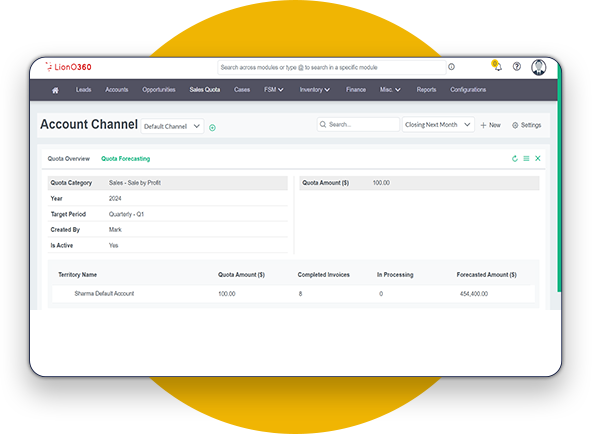 LionO360 CRM