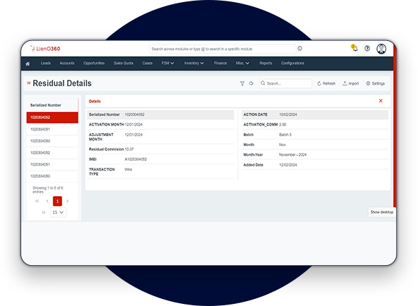 LionO360 CRM
