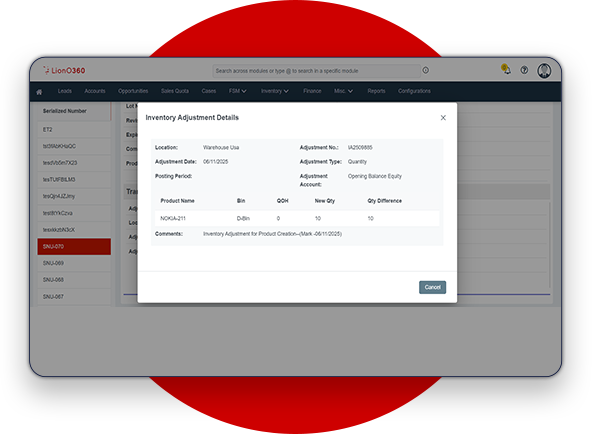 LionO360 CRM