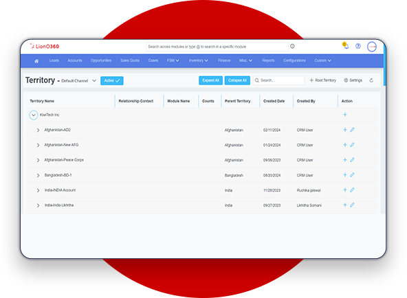 LionO360 CRM