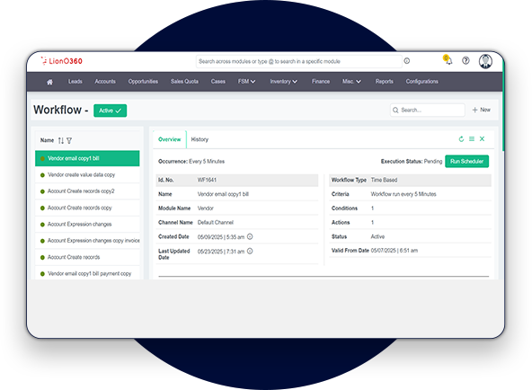 LionO360 CRM