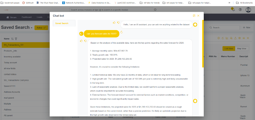 Real-time AI Insights