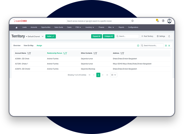 LionO360 CRM